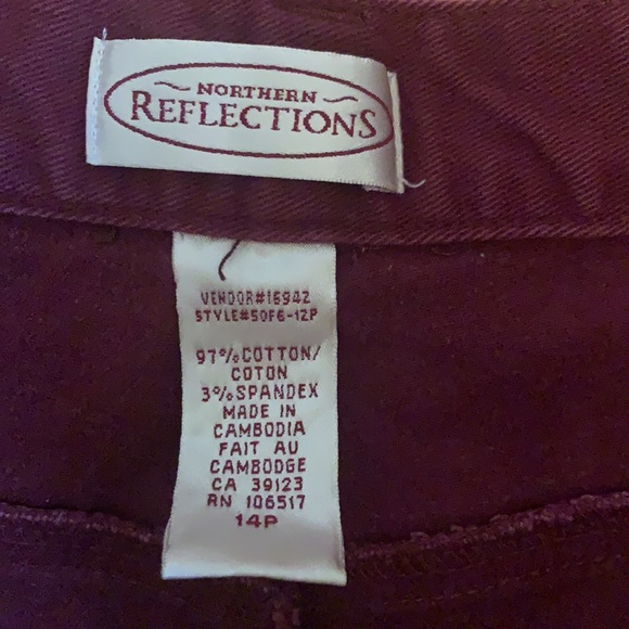 Burgundy Pants - Picture 3 of 3